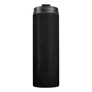 Garrafa Térmica Leve, ajustado clássico, capa de agulha dupla e