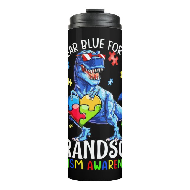 Garrafa Térmica Leve, ajustado clássico, capa de agulha dupla e (Frente)