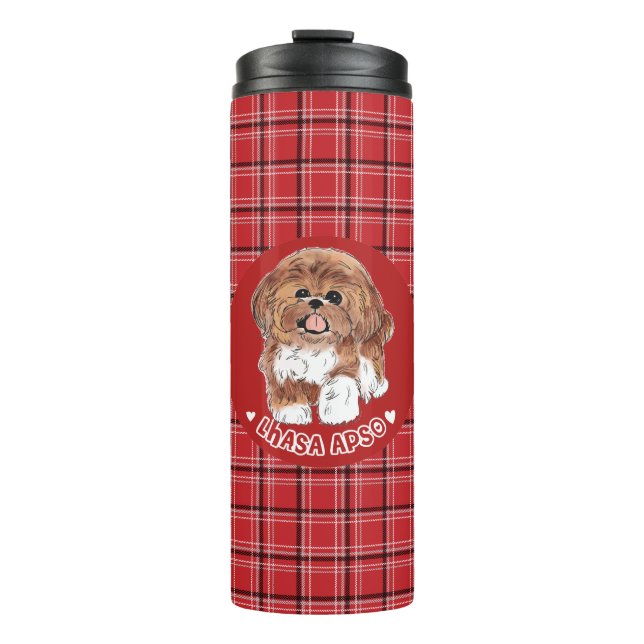 Garrafa Térmica Lhasa Apso (Frente)