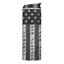 Liberdade E Justiça Para Todos Os Tumbler BW