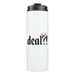 Garrafa Térmica lidar com o diabo