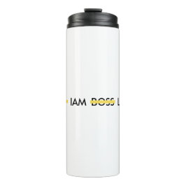 Garrafa Térmica Líder de personalização não é o polegar