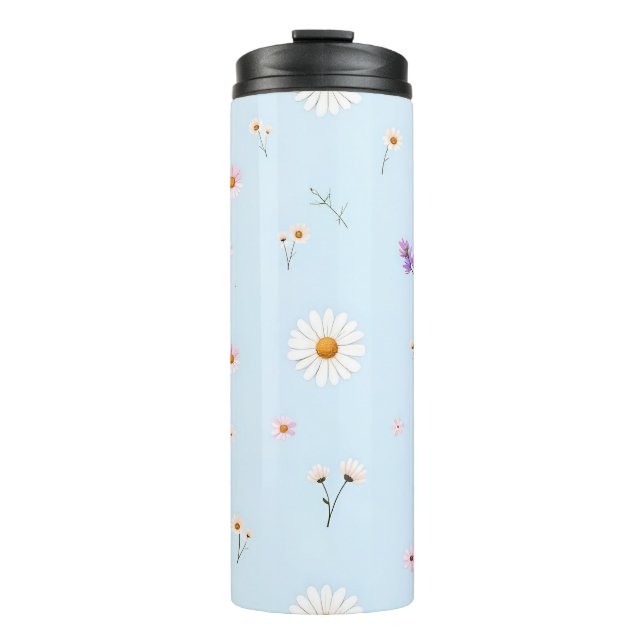 Garrafa Térmica Lilac Bloomlets  (Frente)