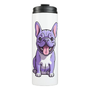 Garrafa Térmica Lilac French Bulldog
