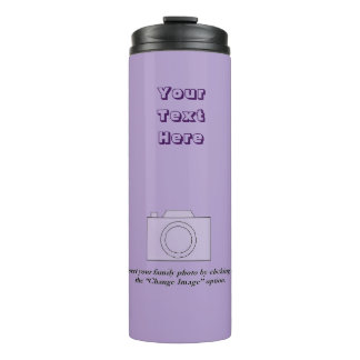 Garrafa Térmica Lilac/Lavanda/Roxo do Pastel bonito