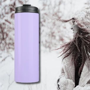 Garrafa Térmica Lilac Sonha Cor Sólida   Elegante Clássico