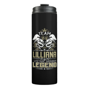 Garrafa Térmica Lilliana Lilliana Dragão Membro Vitalício Lenda