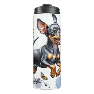 Garrafa Térmica Lindas Rações de Cachorro/ Cachorro-Miniatura