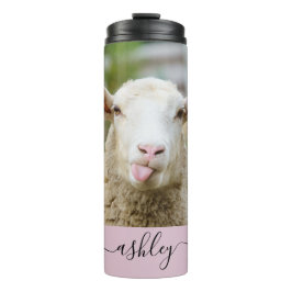 Garrafa Térmica Língua do espetáculo de ovelhas