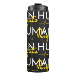 Garrafa Térmica Linha de vida dos direitos humanos