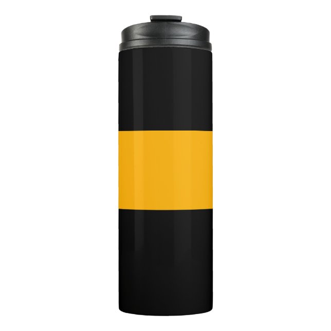 Garrafa Térmica Linha Dourado fina Tumbler do Thermal da expedição (Frente)