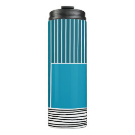 Garrafa Térmica Linhas abstrato
