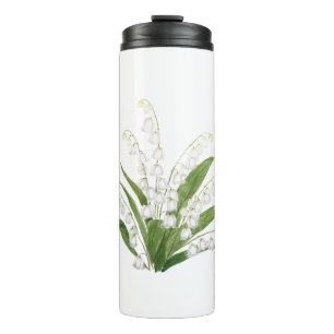 Garrafa Térmica lírio branco de água do vale