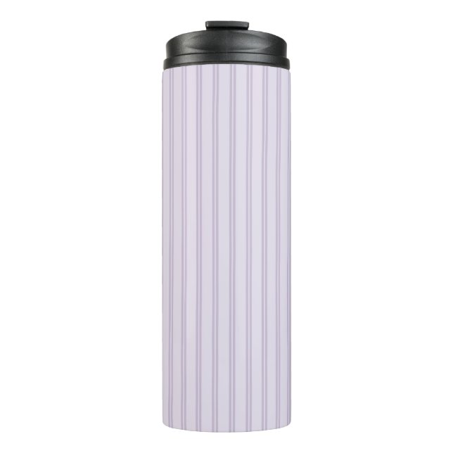 Garrafa Térmica Listras de Lavanda Roxa (Frente)