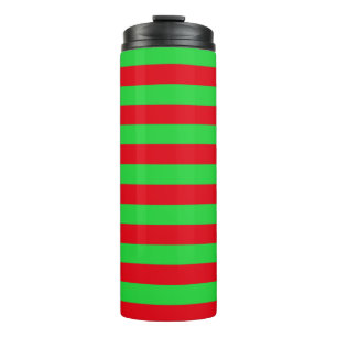 Garrafa Térmica Listras de Natal