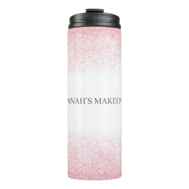 Garrafa Térmica Lite rosa, Lite, Beleza Salon (Frente)