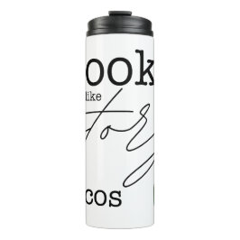 Garrafa Térmica Livros são como Tacos de História