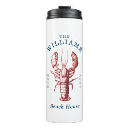 Garrafa Térmica Lobster Costeiro Beach House