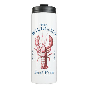 Garrafa Térmica Lobster Costeiro Beach House