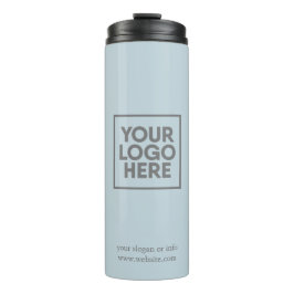 Garrafa Térmica Logo | Empresa empresarial Termo minimalista