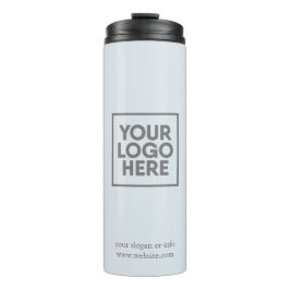 Garrafa Térmica Logo | Empresa empresarial Termo minimalista