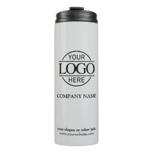 Garrafa Térmica Logotipo comercial da empresa Promocional Elegante