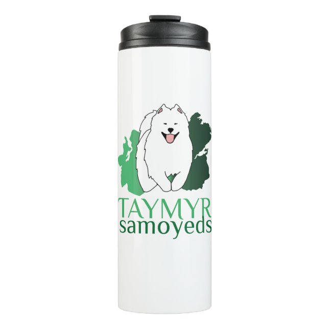 Garrafa Térmica logótipo Taymyr Samoyeds (Frente)