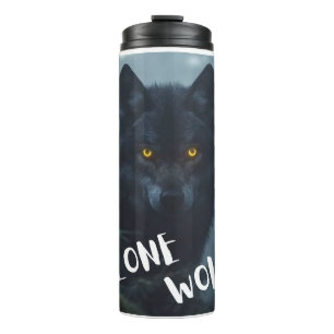 Garrafa Térmica LONE wolf design