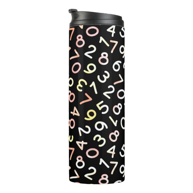 GARRAFA TÉRMICA LOVE OF NUMBERS (Rotação à direita)