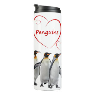 Garrafa Térmica Love Penguins Thermal Tumbler (escolha a cor)