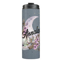 Lua Anêmona de Lavanda Mística de Boho Personaliza