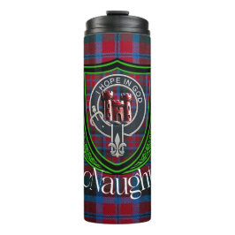 Garrafa Térmica MacNaughton Scottish Clan Tartan & Crest