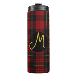 Garrafa Térmica MacQueen Tartan Monogrammed