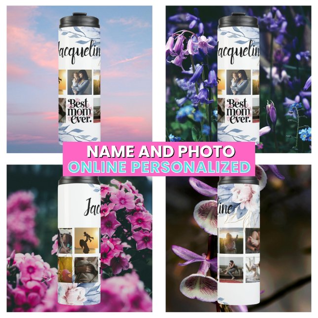 Garrafa Térmica Madre Elegante (Elegant Mother's Thermal Tumbler
)