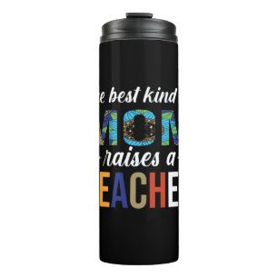 Garrafa Térmica Mãe Arte O Melhor Tipo De Mãe Levanta Um Profess
