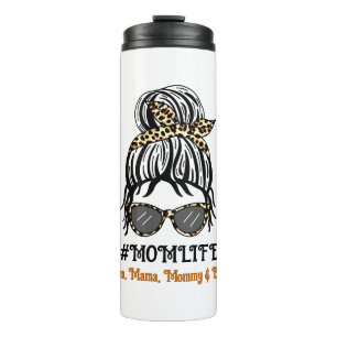 Garrafa Térmica Mãe Life Mãe, Mãe, Mamãe, Bruh