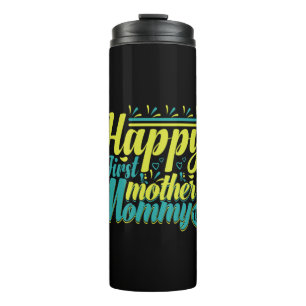 Garrafa Térmica Mãe presente feliz dia da primeira Mamãe