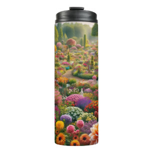 Garrafa Térmica Magia das flores – um paraíso de cores
