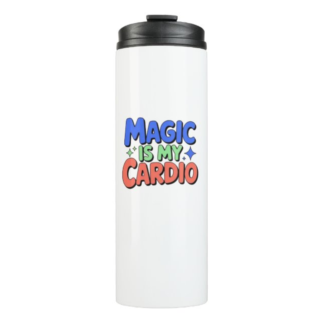 Garrafa Térmica Magic É Meu Tumbler Térmico Cardio (Frente)