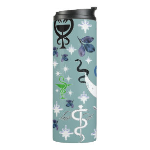 Garrafa Térmica Mágica feiticeira de cobras-feitiez cobra