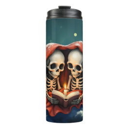 Garrafa Térmica Magical winter moments, two skeletons