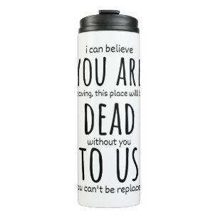 Garrafa Térmica Mágulos engraçados para colega de trabalho, você e