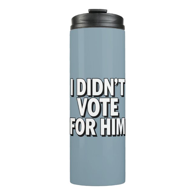 Garrafa Térmica MAHA torna a América saudável novamente patriótica (Frente)