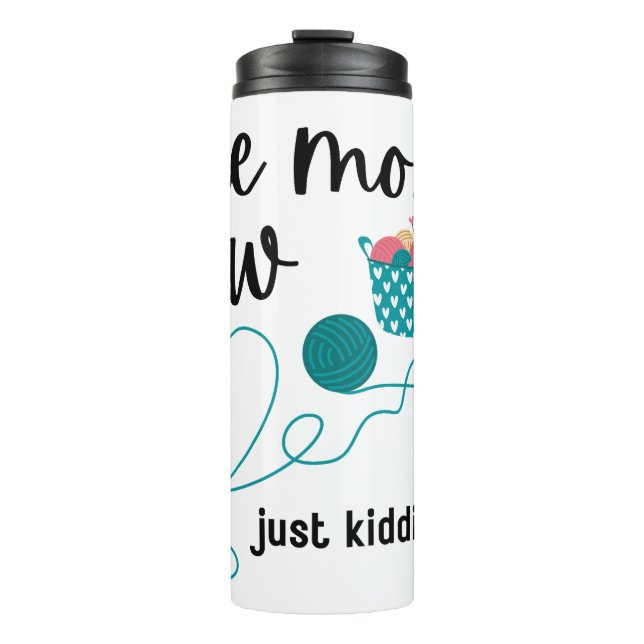 Garrafa Térmica Mais Uma Fila (Apenas Brincando) (Frente)