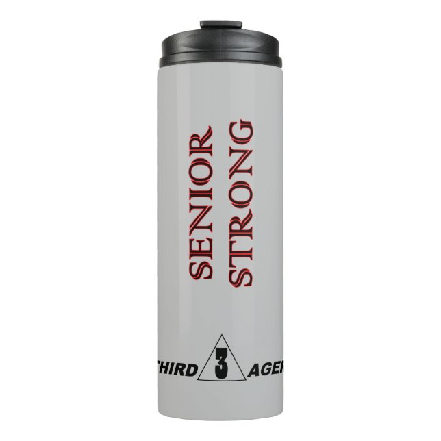 Garrafa Térmica MAIS VELHO STRONG Tumbler (Frente)