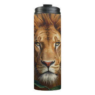 Garrafa Térmica Majestic Lion Mug – Powerful Wildlife Coffee Mug