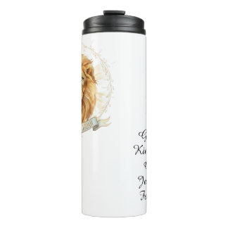 Garrafa Térmica Majestic Lion of Judah Christian Thermal Insulated