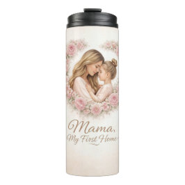 Garrafa Térmica Mama — Meu Primeiro Lar | Floral Mãe e Filha