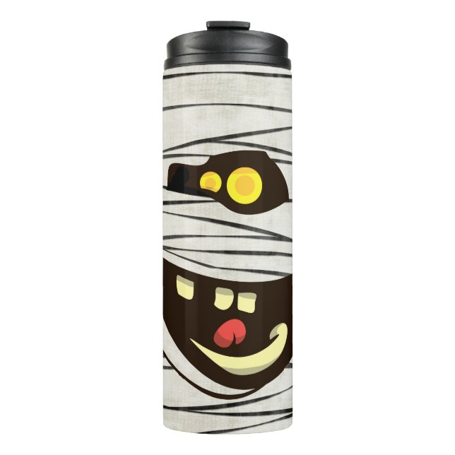 Garrafa Térmica Mamãe Sorridente Fofa (Frente)