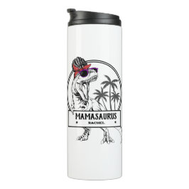 Garrafa Térmica Mamasaurus Mamãe T rex Dino Divertido Nome Persona